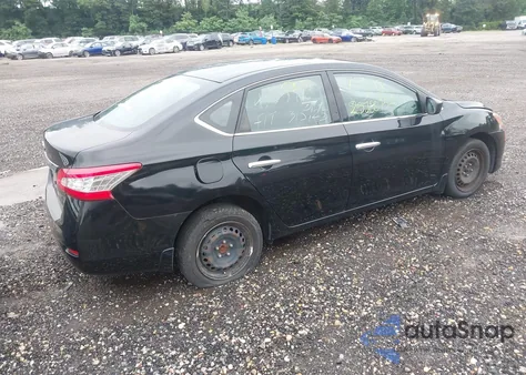 2015 Nissan Sentra S from USA, damaged, VIN 3N1AB7AP5FY340183